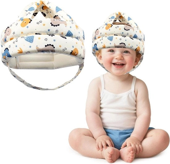 Protettore per la testa dei bambini, elmetto anticollassale per bambini, protettore per la testa, cappello di protezione per la testa dei bambini, adatto per bambini dai 6 ai 36 mesi