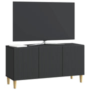 Mobile TV | Armadietto TV | Mobile Porta TV Nero 99 x 34,5 x 50 cm Legno ingegnerizzato