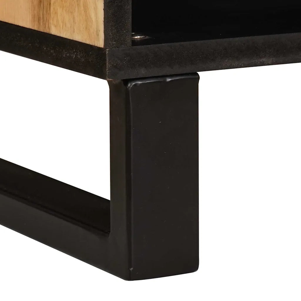 Credenza Marrone 80 x 33 x 75 cm Legno di mango massello