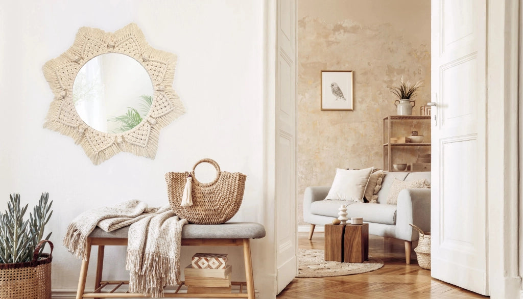 Specchio Da Parete Boho 53cm 322048