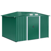 Casetta Porta Utensili Giardino ¨C Xylo ¨C Acciaio Verde 258x206x178cm