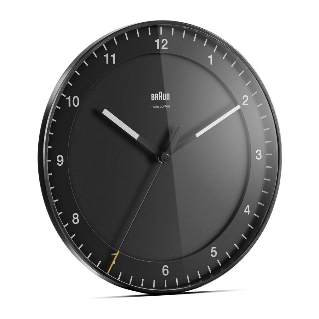 Braun 67094 BC 17B-DCF Orologio da Parete Radiocontrollato DCF77 Movimento Silenzioso Cerchio 30 cm colore Bianco