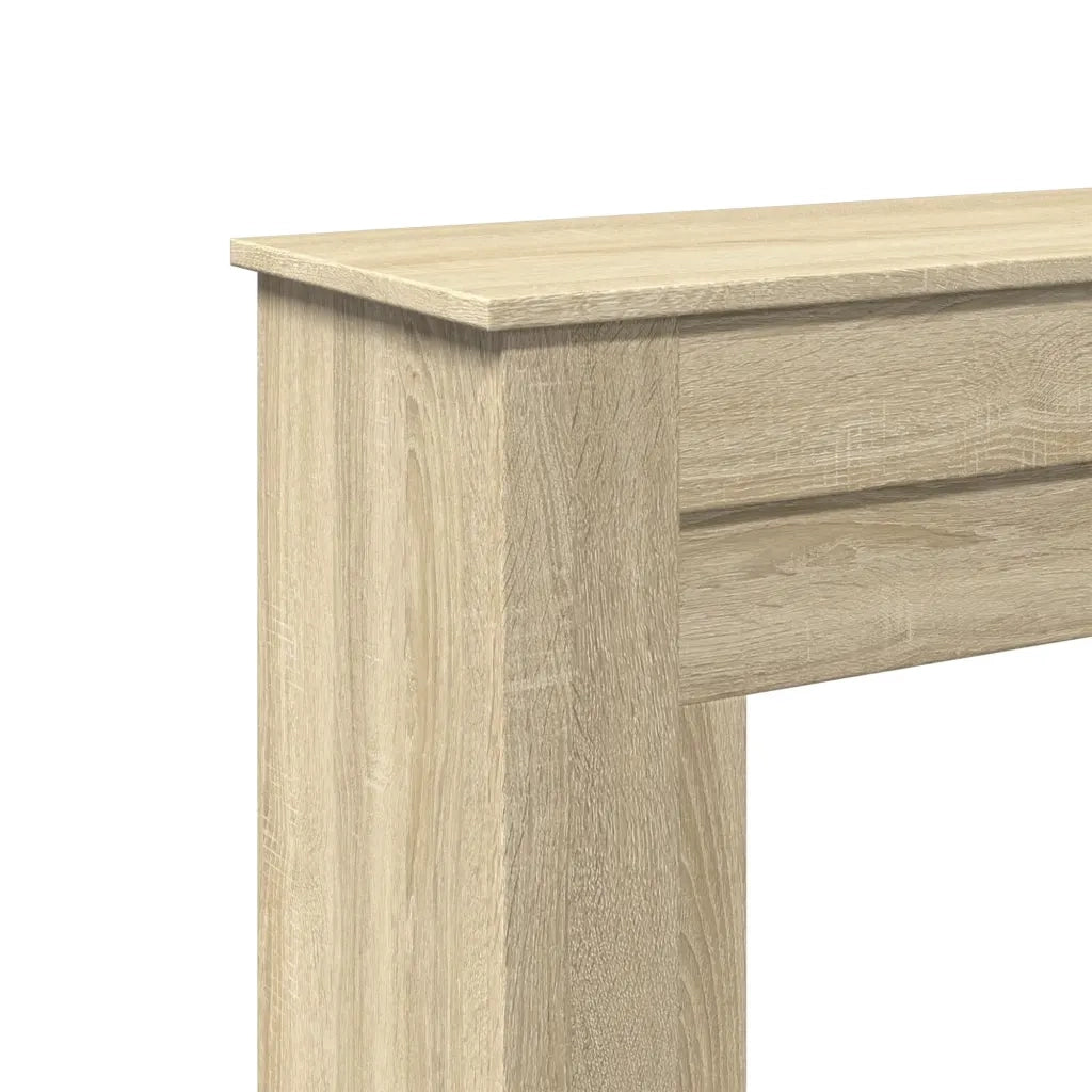 Cornice per Camino Rovere Sonoma 90x30x90 cm in Truciolato CFW5972040