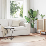 Tappeto "HUARTE" Beige 140x200 cm Ovale