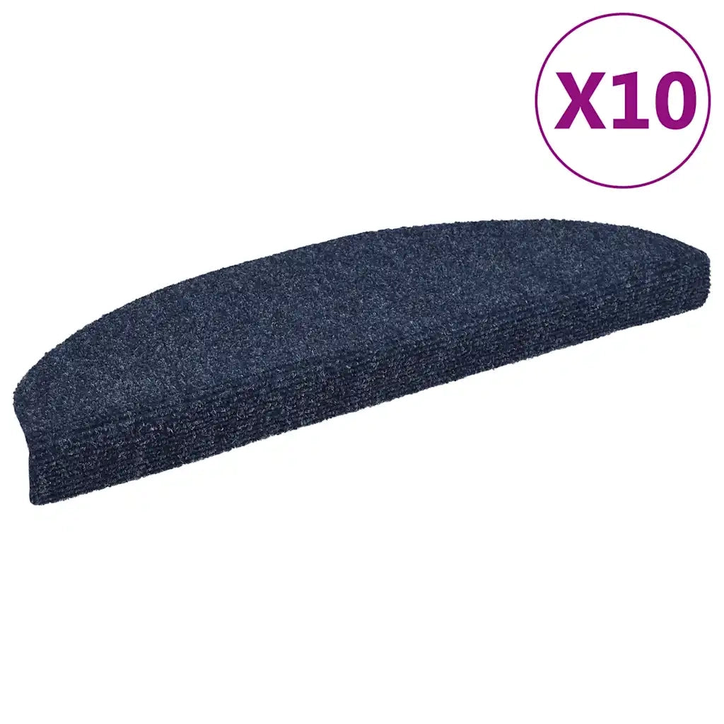 Tappetini Adesivi per Scale 10pz Blu 65x21x4 cm Agugliati cod mxl 67567