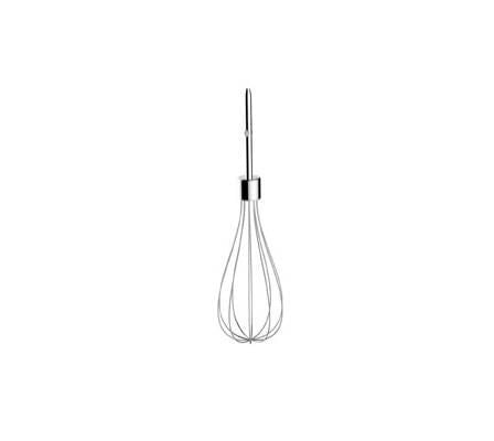 Dualit 89320 Sbattitore Manuale 400 W 4 Velocita' con Fruste Ganci e Punte Acciaio Inox Lucido colore Argento