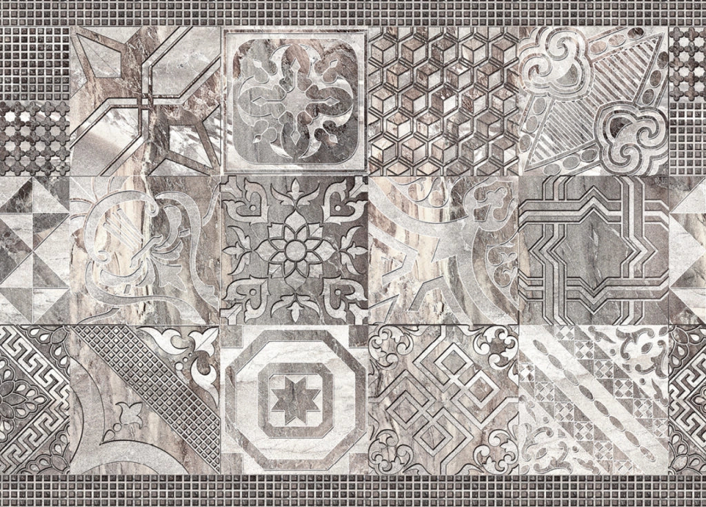 Tappeto Passatoia Cucina Antiscivolo Con Stampa Digitale Dis. Atelier Grigio 485 - 50x115 - Grigio