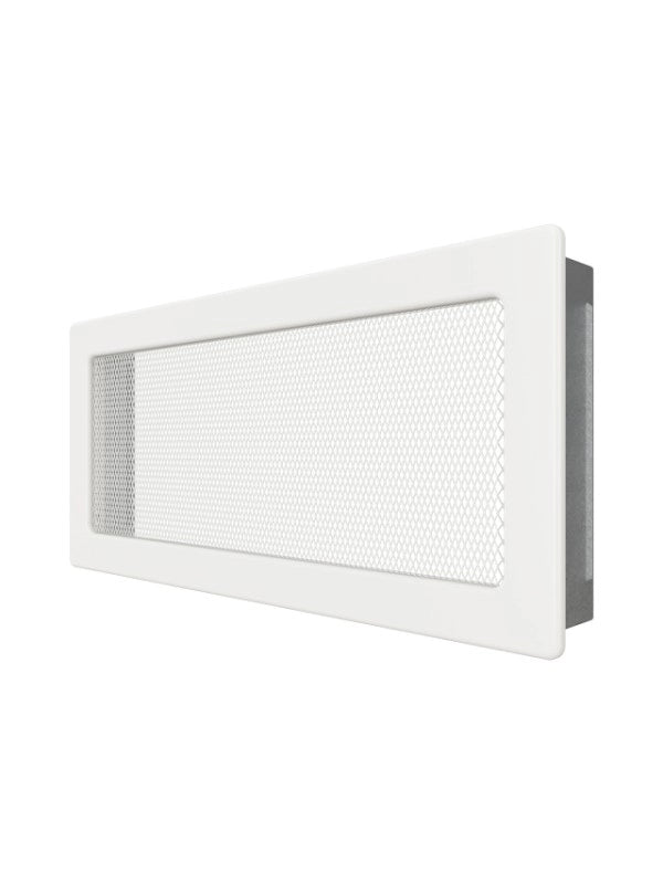 Griglia di ventilazione per camino Bianca - Classic 17x37