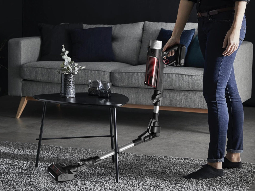 Rowenta X-Force Flex 9.60 RH2077 aspirapolvere senza filo Nero, Rosso Senza sacchetto