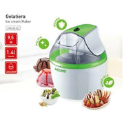Trade Shop - Gelatiera Autorefrigerante Macchina Per Il Gelato Sorbetto Gelatiere Da Casa 9,5w -