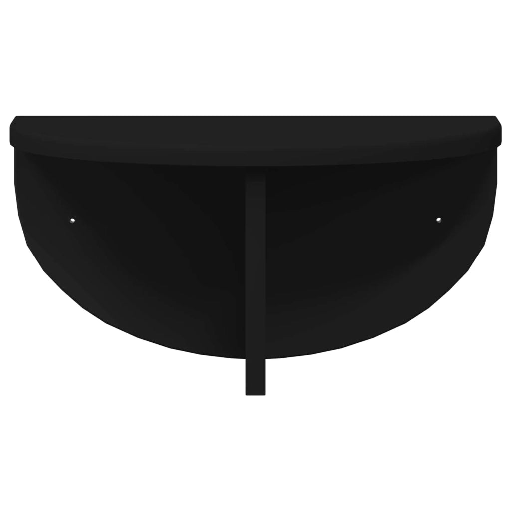 Scaffale da parete Nero 38 x 19 x 19 cm Legno multistrato 891410