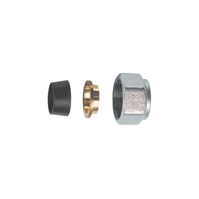 KIT DI TENUTA IN GOMMA A COMPRESSIONE PER TUBO RAME IN 3 PZ (FAR)- Diam. 16- FAR- pezzi 1