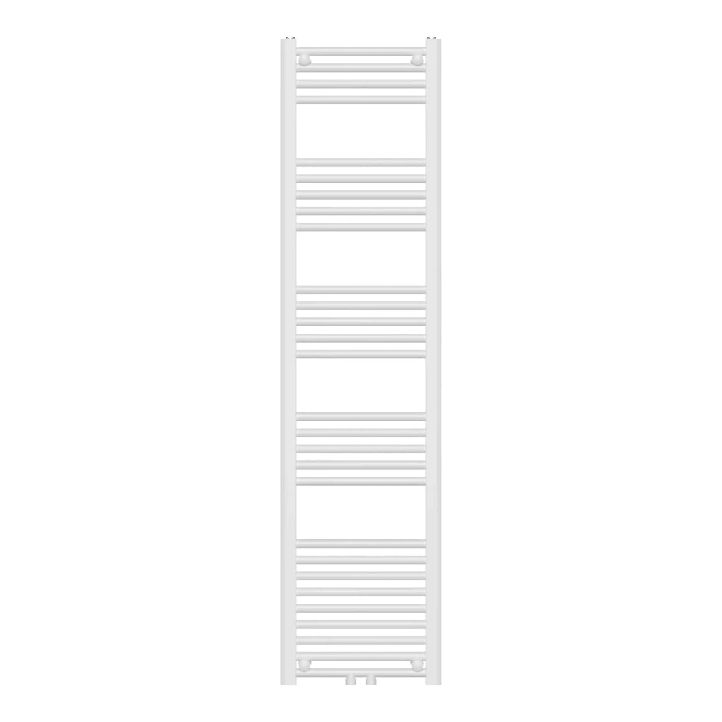 Radiatore scaldasalviette da bagno acciaio 160 x 40 cm bianco 03_0010425