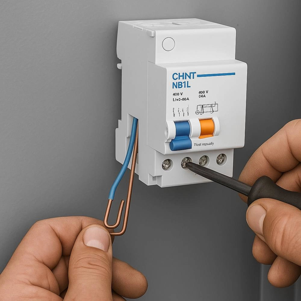 Chint blocco differenziale 4 poli 40a 30ma serie nb1l-40 per nb1-63 *** tipo di differenziale tipo a, confezione 1