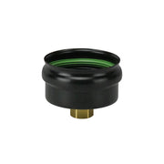 Tappo con Scarico Condensa per Tubi Stufa a Pellet Acciaio rivestito con smalto porcellanato 8 ⌀ cm - PN818