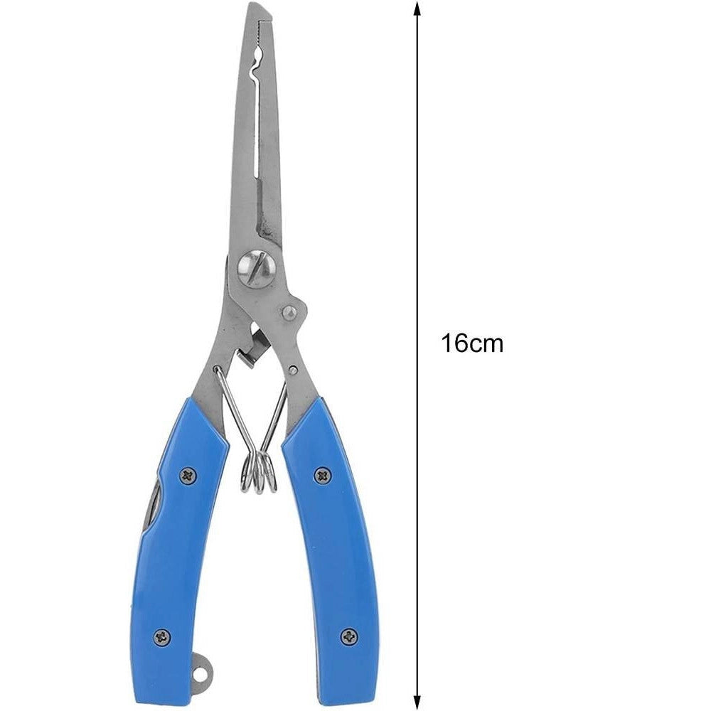 Trade Shop - Pinze Da Pesca Coltello Forbice Multifunzionale Pescatore Mare Fiume -