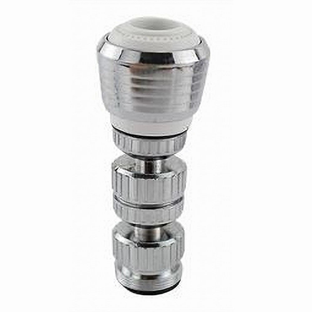 Trade Shop - Aeratore Rompigetto Per Lavello Rubinetto Da Cucina Cromato Filtro Snodato 69261 -