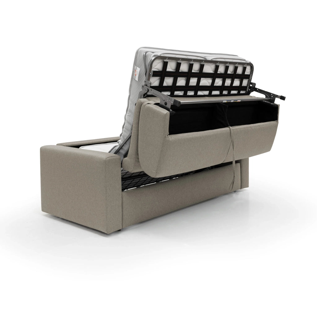 Kansas Divano letto matrimoniale H20 impermeabile 212 cm  tortora