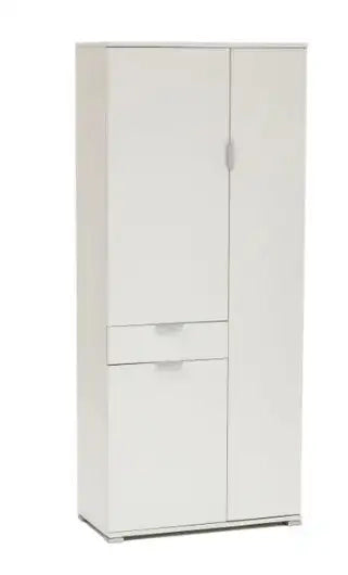 Armadio 3 ante + cassetto bianco già montato L75 H174 P38