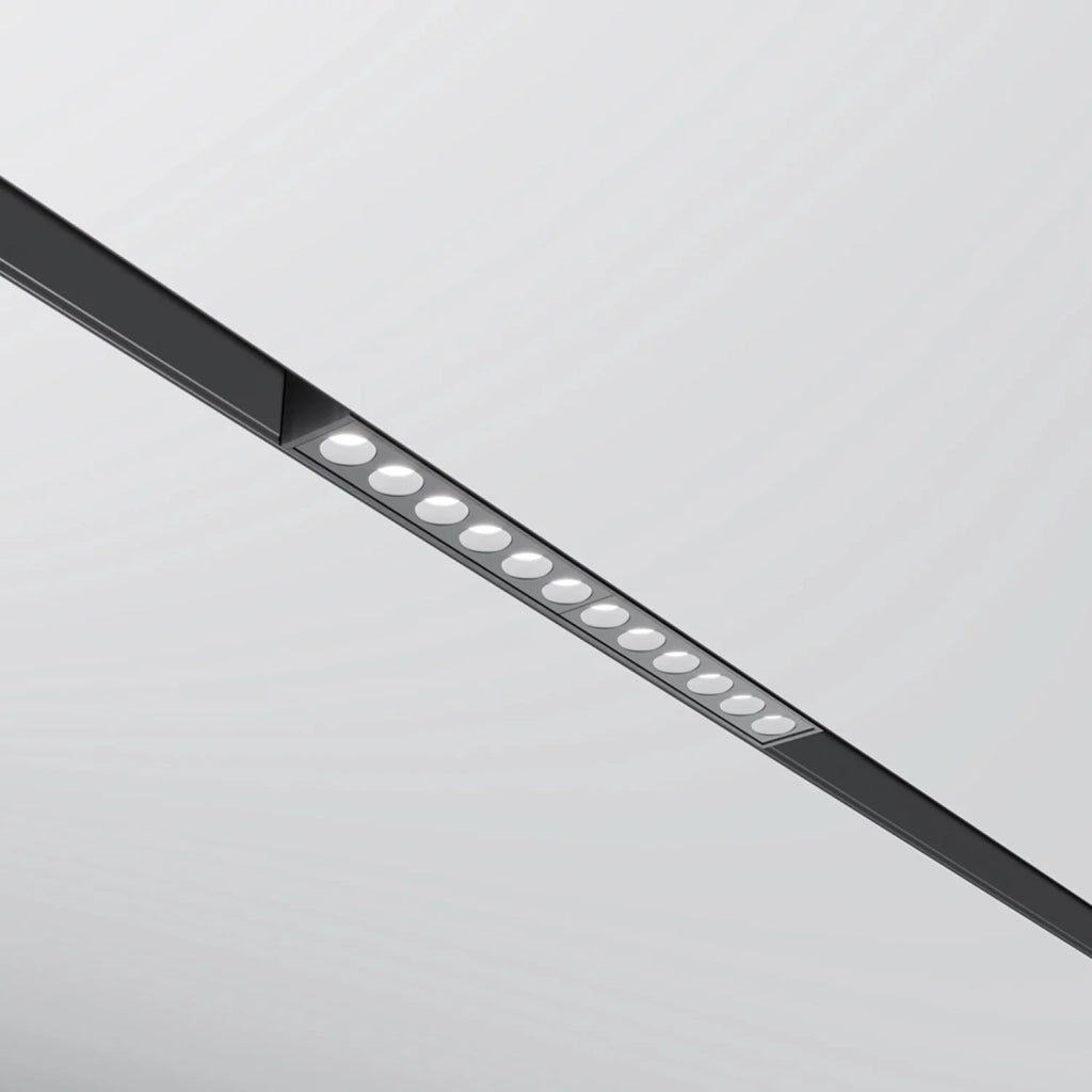 Lampada Binario Binario Points Alluminio Nero Led Integrato 12W Ip20 Dimmerabile