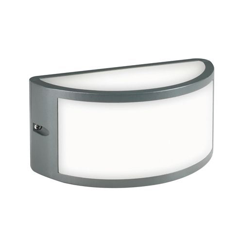 Applique da Esterno a LED 10W a Mezza Luna Sovil Petit Grigio