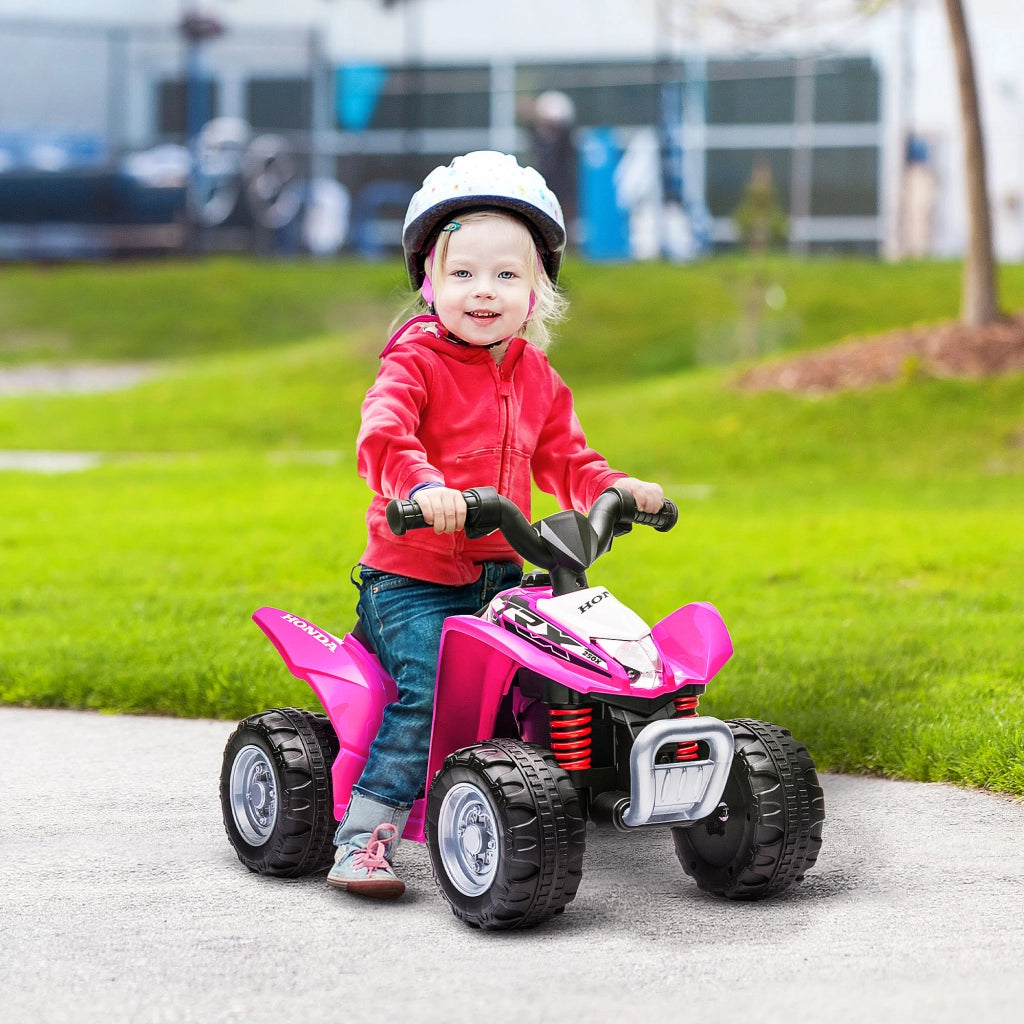 Quad Elettrico per Bambini ¨C Zephmum ¨C Fucsia 65.5x38.5x43.5cm