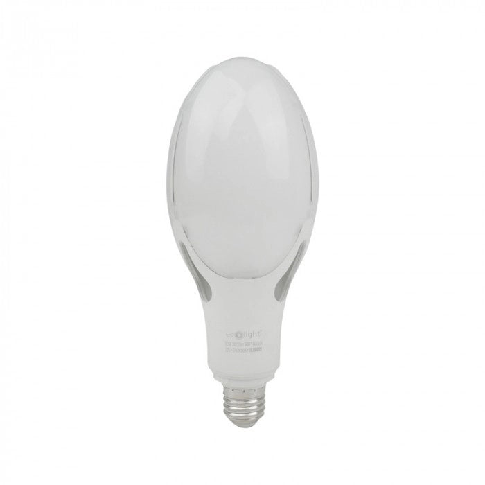 Ecolight Lampadina LED 30W 3000lm 6000K E27-E40 con adattatore