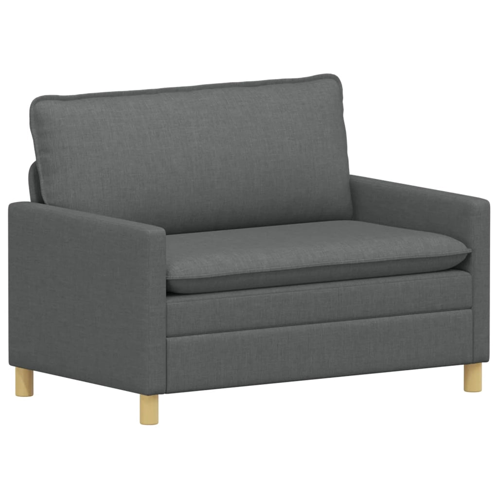 Set di divani 2 pz Grigio Scuro Tessuto 3417018