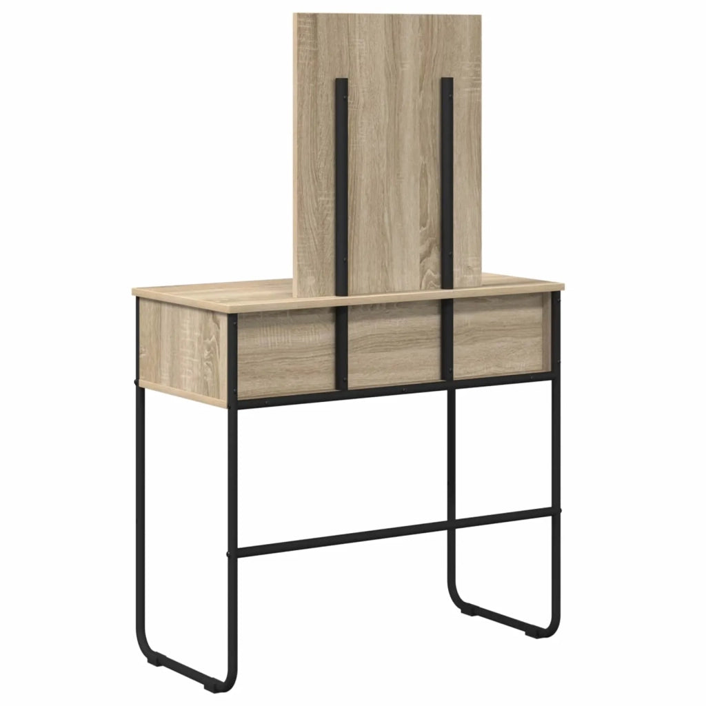 Tavolo da Trucco con lo scaffale Rovere Sonoma 81 x 40 x 131 cm 8007690