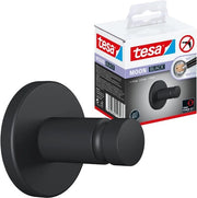 Asciugamani appeso Mat Nero - Autoadesivo e senza fori per bagno e wc - Stile e funzionalità in stile industriale e moderno