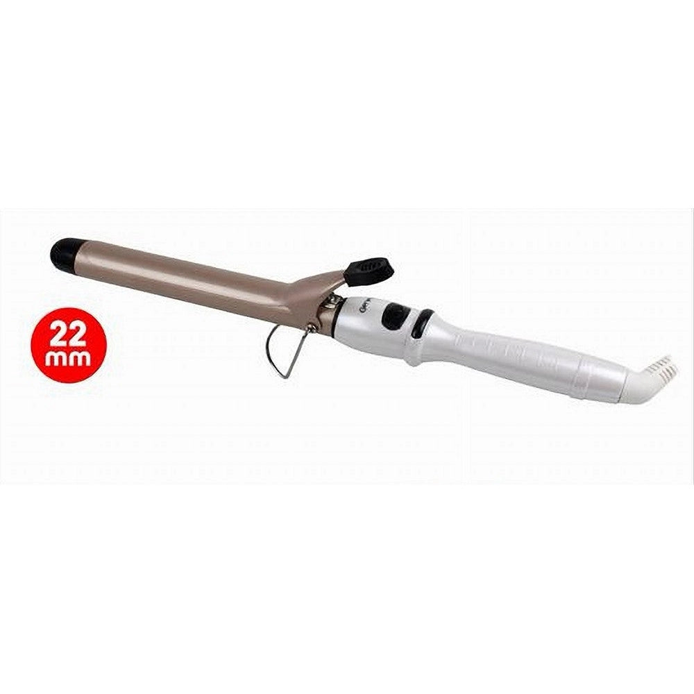 Trade Shop - Piastra Arricciacapelli Professionale Ceramica Tormalina ø22mm 45 W Gm-1987-22mm -