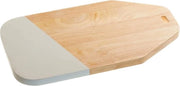 Tavolo di Formaggio in Legno Colore Bianco 40 mm x 21 mm x 2 mm