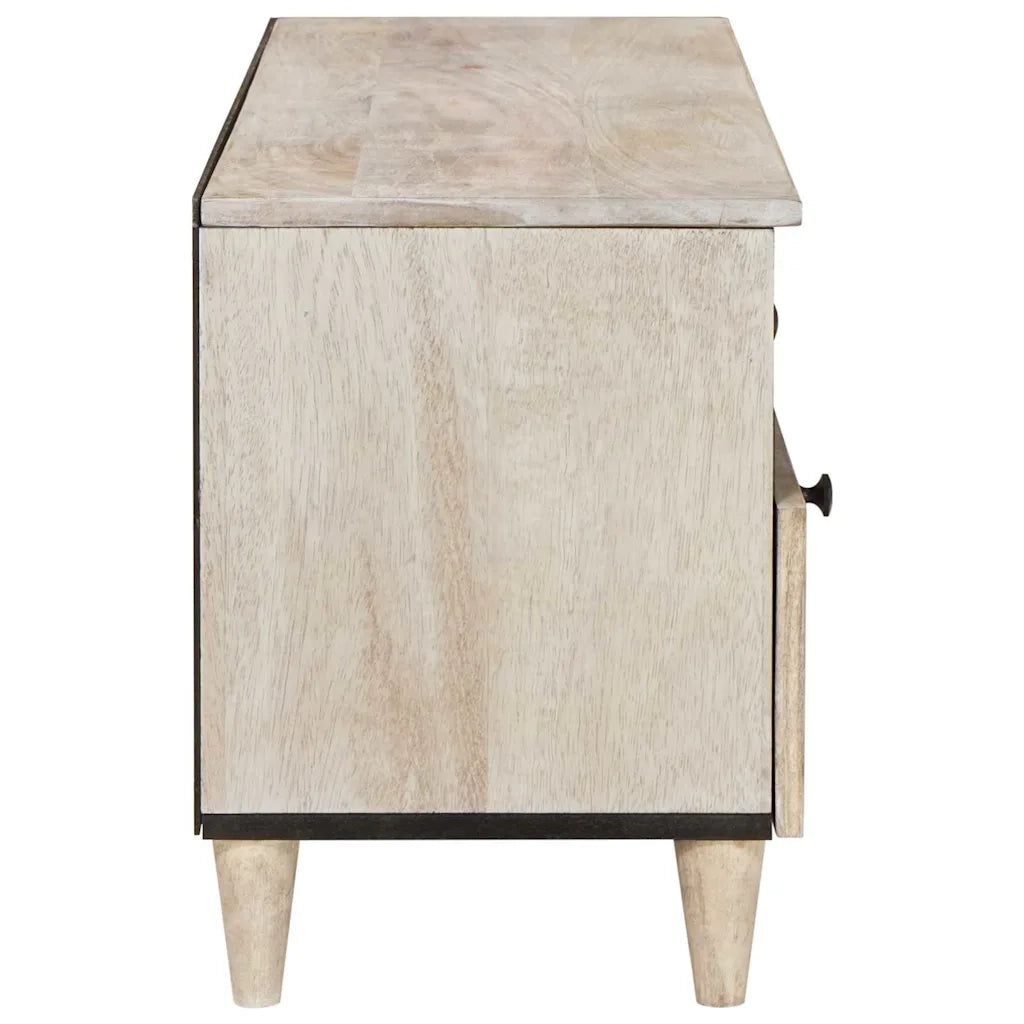 Unità TV con cassetto Bianco 100 x 33 x 46 cm Legno multistrato 4018134