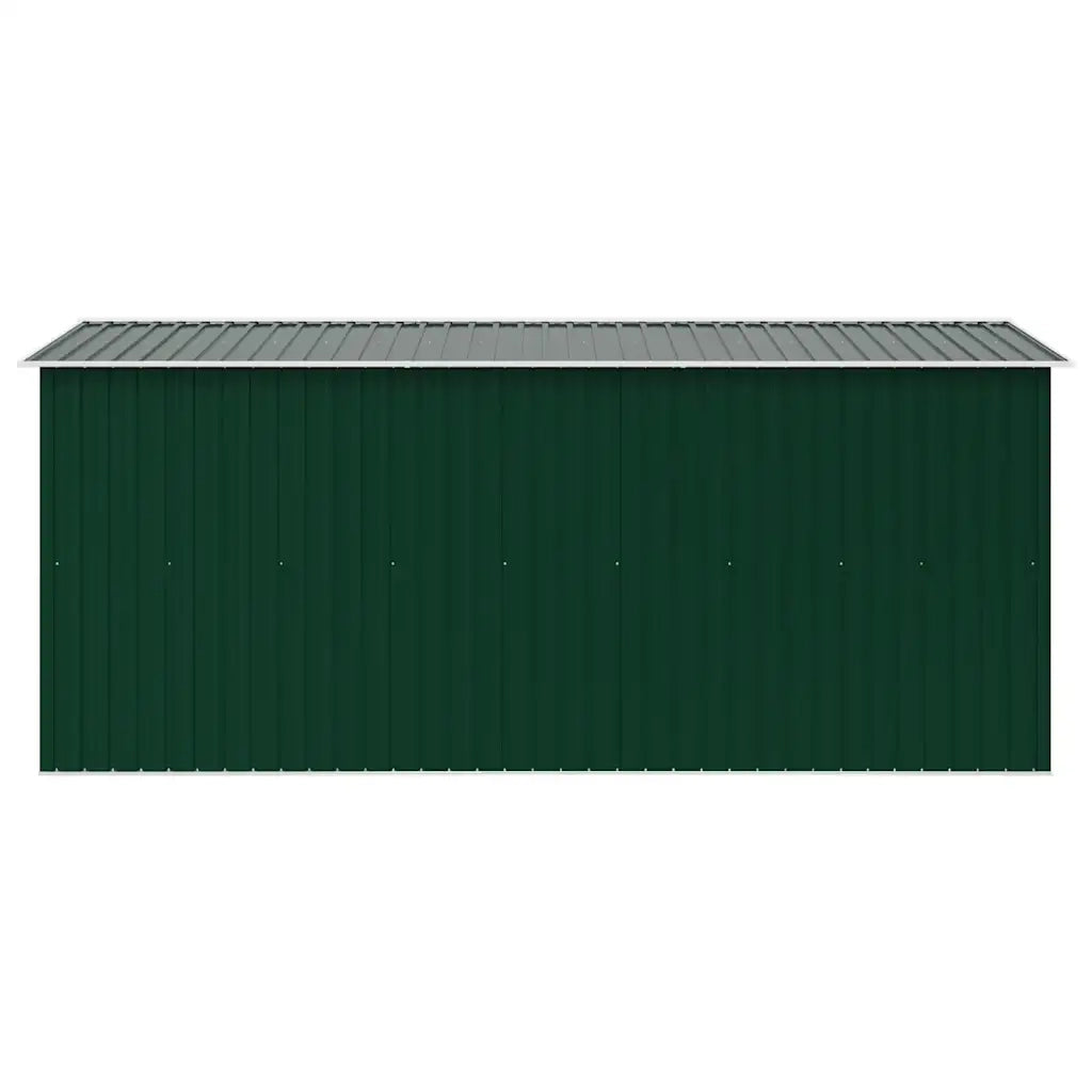 Capanno da Giardino 257x392x181 cm in Metallo Verde cod mxl 65907