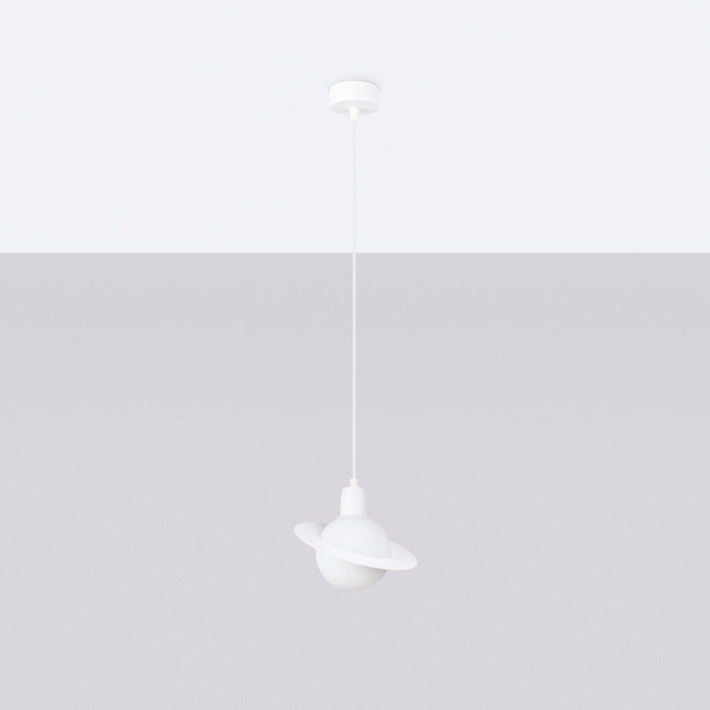 Lampada a sospensione TITANO sfera bianca G9 PureLume