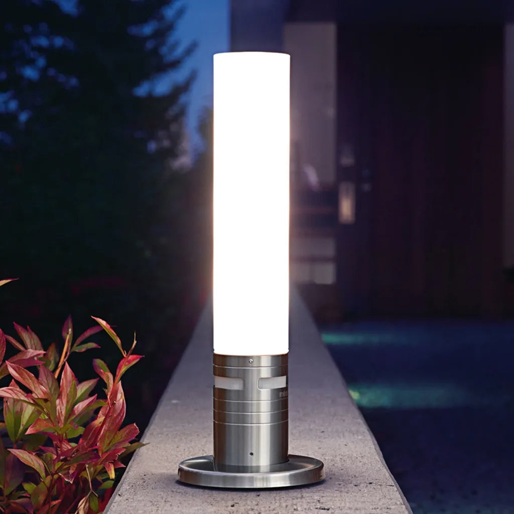 Steinel Lampada da Esterno con Sensore GL 60 LED Argento 430424