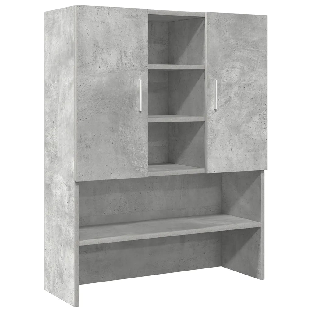 Mobile per Lavatrice Grigio Cemento 70,5x25,5x90 cm CFW7398422