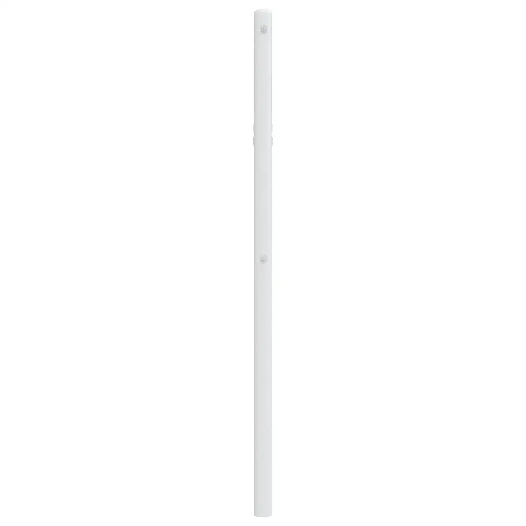 Testiera in Metallo Bianco 100 cm
