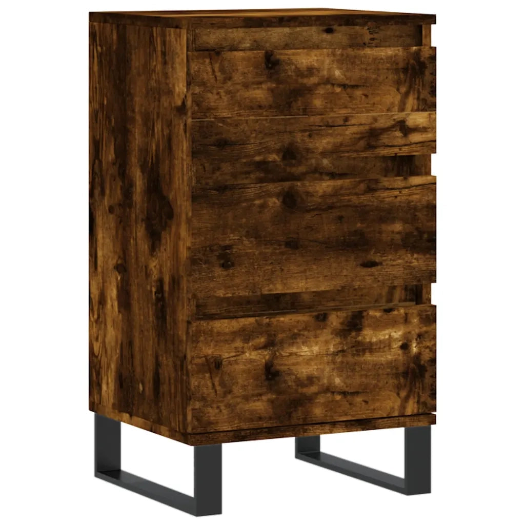 Credenza Rovere Fumo 40x35x70 cm in Legno Multistratocod mxl 104889