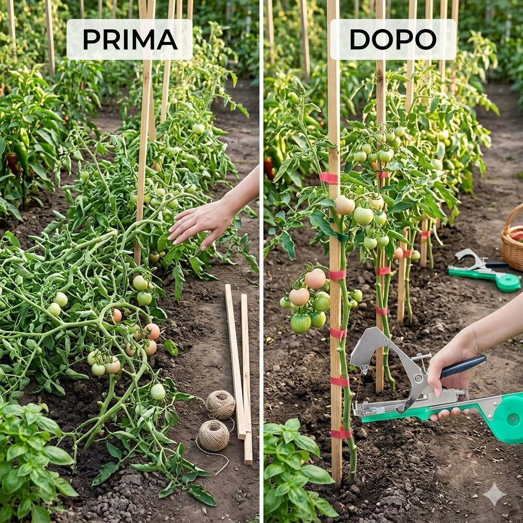 Pinza Legatrice Manuale per Orto, Vigneto e Giardino