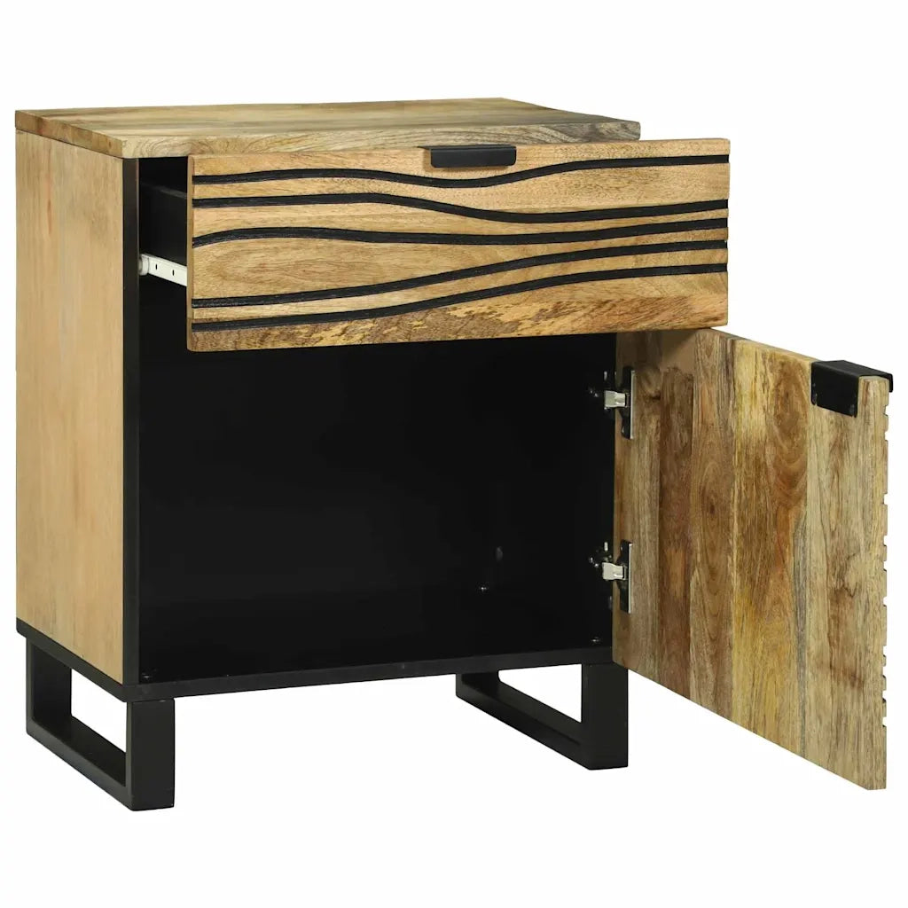 Armadio da Notte con cassetto Marrone 50 x 33 x 60 cm 4017944