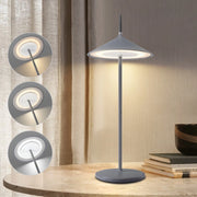 ZMH Lampada da tavolo LED moderna ricaricabile touch dimmerabile per esterni giardino