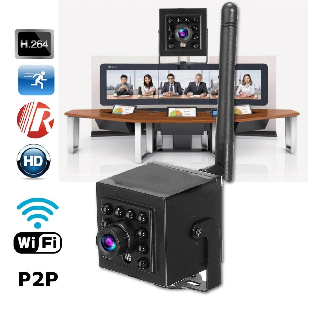 Trade Shop - Mini Camera Wifi 1080p Hd Rete Ip Camera Pinhole Camera Video Sorveglianza 228wf -