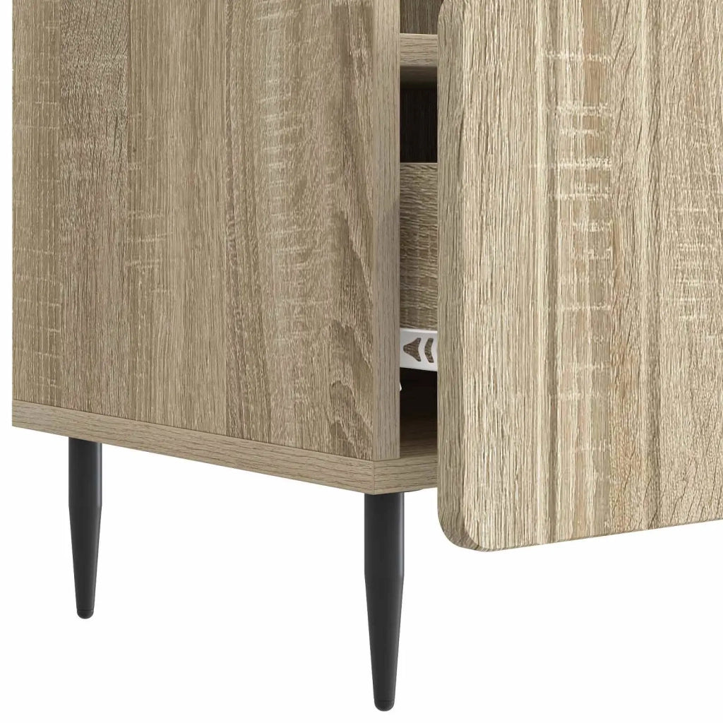 Mobile TV Rovere Sonoma 102 x 34,5 x 50 cm Legno ingegnerizzato 894447