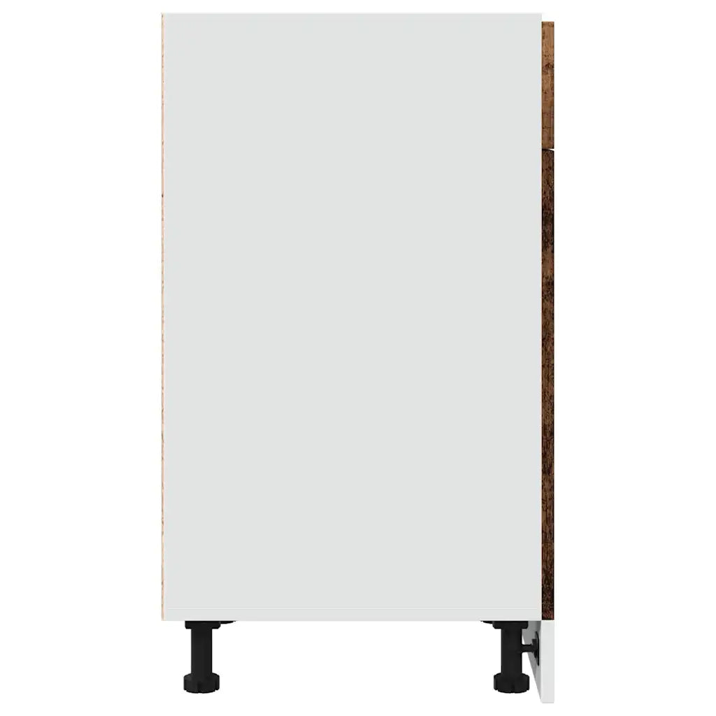 vidaXL Mobile con Cassetto “Lyon” Legno Antico 40x46x81,5cm