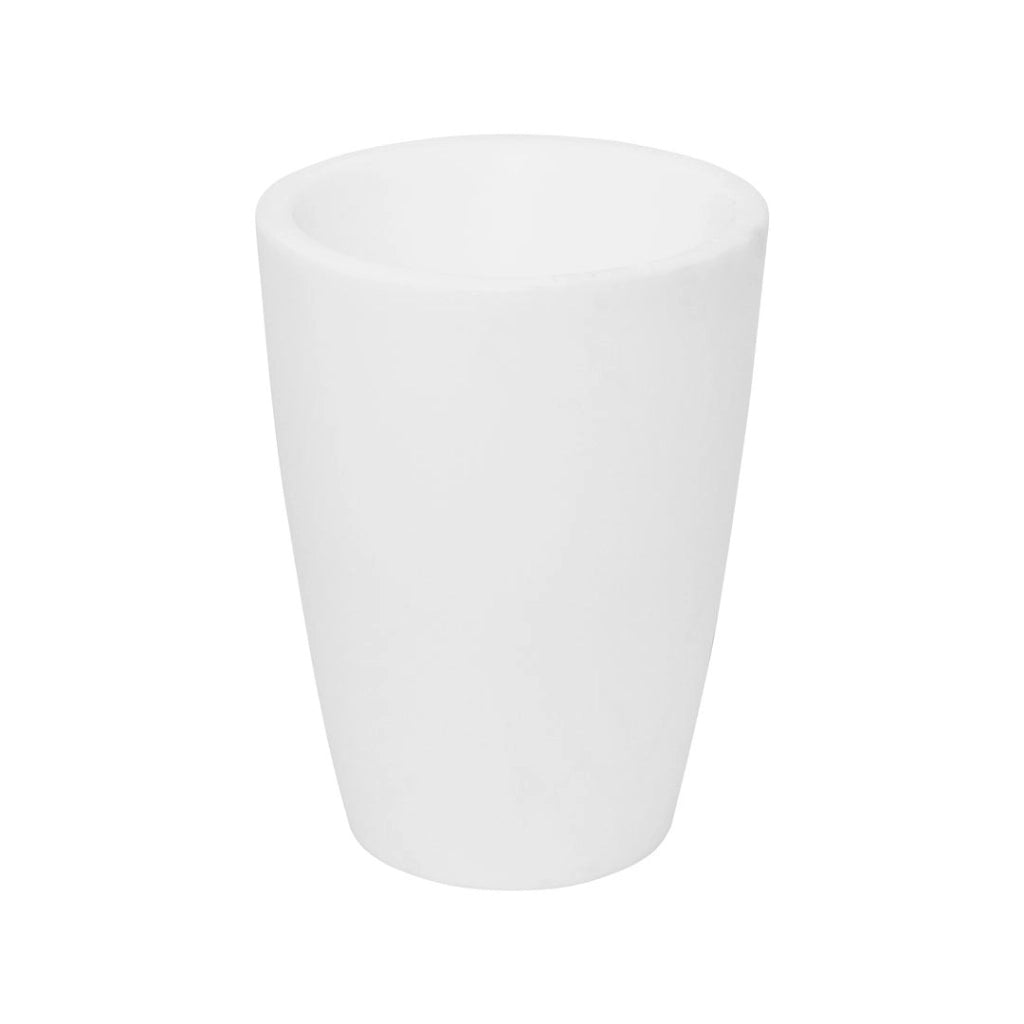Vaso Luminoso da Giardino a LED Ø40 cm in Resina 5W Cypress Bianco Neutro