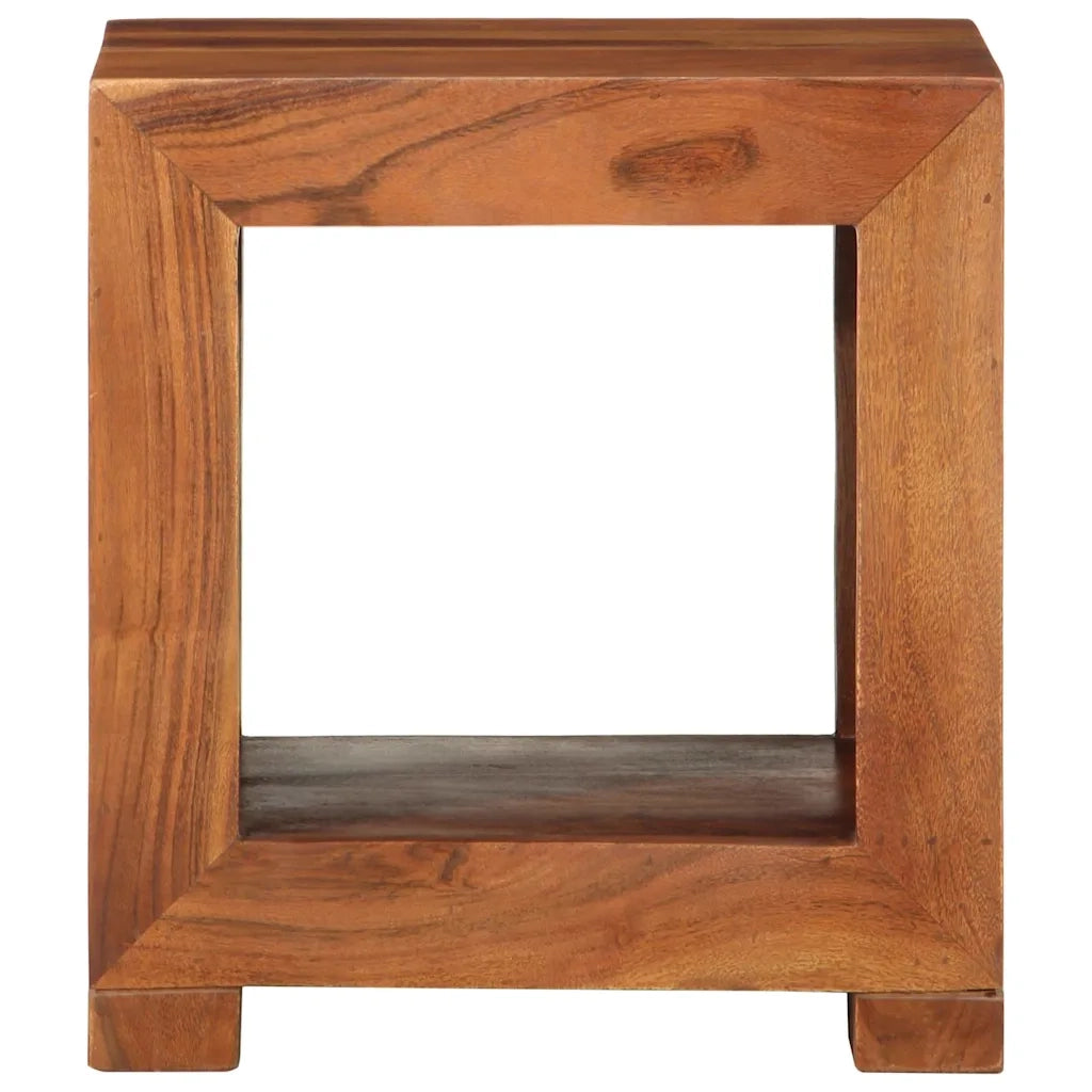 Tavolino 37x29x40 cm in Legno Massello di Acacia 4102377