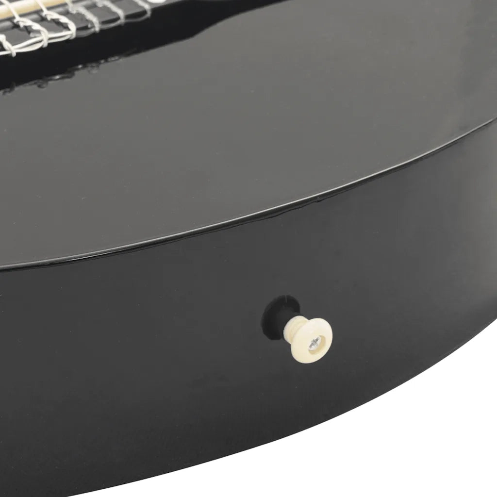 Chitarra Classica Western con Equalizzatore e 6 Corde Nera CFW9234889