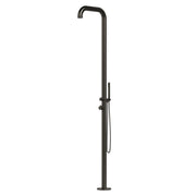Doccia da Giardino in Acciaio Inox con Miscelatore e Doccino Sined Chia Canna di Fucile