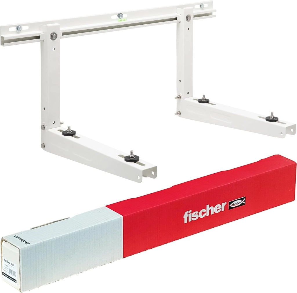 Staffe zincato climatizzatore unità esterna klima top viti inox 40x48x85 fischer